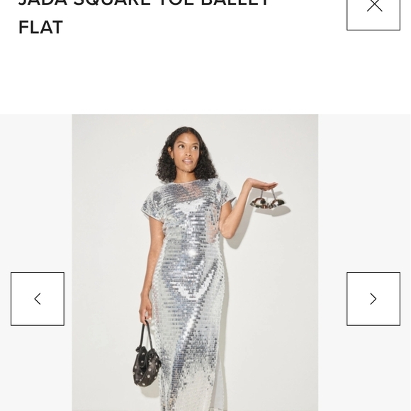 Freda Salvador Silver Woven Loafers - Picture 2 of 9